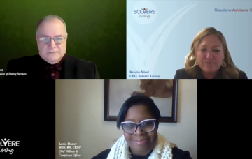 Solvere Living’s CEO, Kristin Ward, Chief Wellness & Compliance Officer, Lori Dancy and VP of Dining Services, Joe Geiser as they provide tips on how to keep your heart healthy.